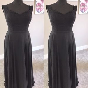 Black lace evening dress. NWT